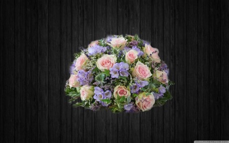 Rose & Freesia Posy - POS81