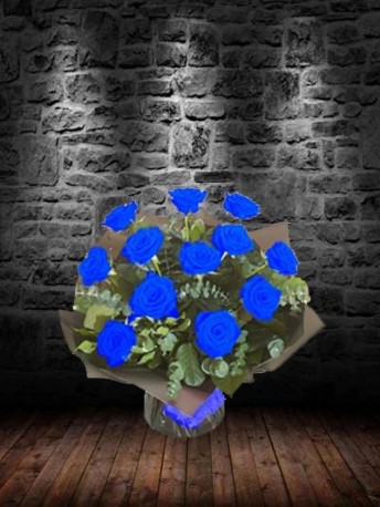 12, 24, 50 Blue Roses