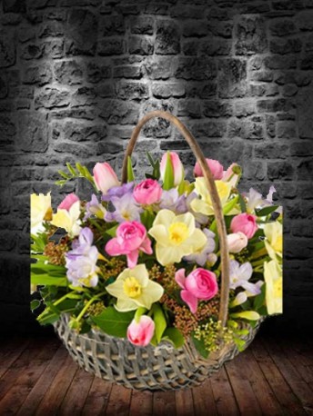 Pretty Spring Basket