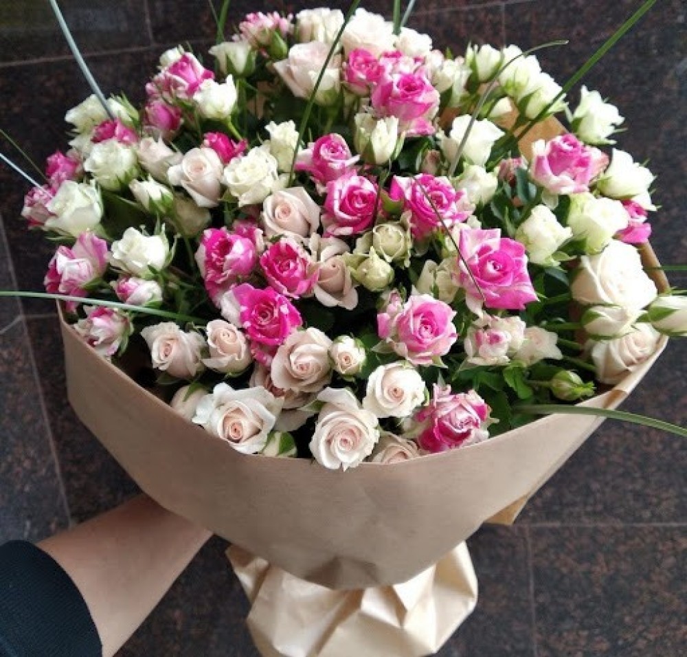 Купить Оригинальный Букет Из Роз Красноярск