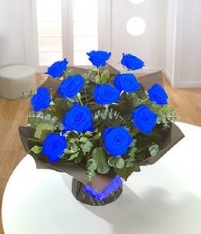 12, 24, 50 Blue Roses