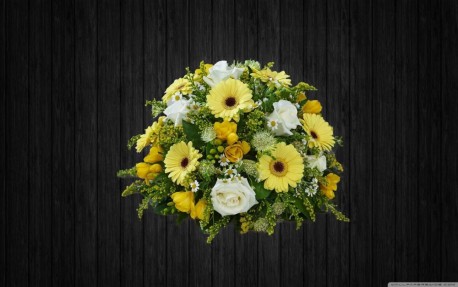 Scented Yellow Posy - POS84