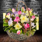 Pretty Spring Basket